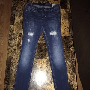 Ripped Hollister Jeans
